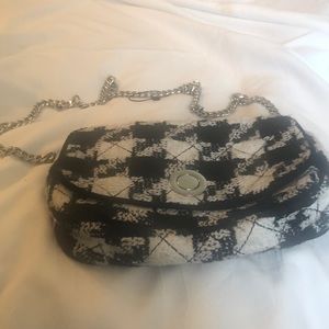 Zara tweed handbag